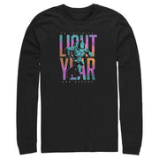 Men's Lightyear Colorful Logo  Adult Long Sleeve Shirt