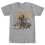 Men's Star Wars The Force Awakens Crew  Adult T-Shirt