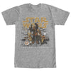 Men's Star Wars The Force Awakens Crew  Adult T-Shirt