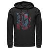 Men's NASA Surreal Shuttle Launch  Adult Pull Over Hoodie