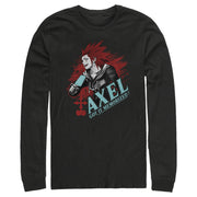 Men's Kingdom Hearts Chain of Memories Axel, Got It Memorized  Adult Long Sleeve Shirt