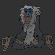 Men's Lion King Meditating Rafiki  Adult T-Shirt