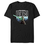 Men's Star Wars: Tales of the Jedi Yaddle Poster  Adult T-Shirt