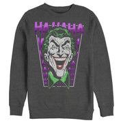 Men's Batman Joker Ha Ha Frame  Adult Sweatshirt