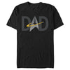 Men's Star Trek: The Next Generation Father's Day Dad Insignia  Adult T-Shirt