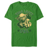 Men's Star Wars St. Patrick's Day Yoda Lucky One  Adult T-Shirt