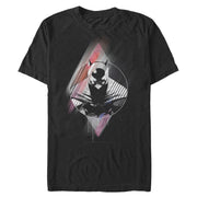 Men's Batman Caped Crusader Prism  Adult T-Shirt