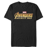 Men's Marvel Avengers: Avengers: Infinity War Filled Logo  Adult T-Shirt