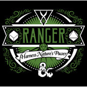 Men's Dungeons & Dragons Ranger Harness Nature's Power  Adult T-Shirt