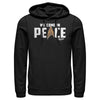 Men's Star Trek: Discovery We Come in Peace  Adult Pull Over Hoodie