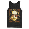 Men's The Big Lebowski The Dude Text Poster  Adult Tank Top