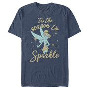 Men's Peter Pan Peter Pan Tinker Bell 'Tis the Season to Sparkle  Adult T-Shirt