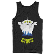 Men's Toy Story Halloween Squeeze Alien Boo Ghosts  Adult Tank Top