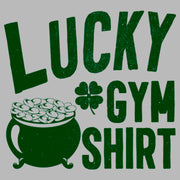 Men's Lost Gods St. Patrick's Day Lucky Gym Shirt Distressed  Adult Tank Top