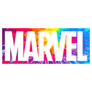 Men's Marvel Logo Tie-Dye Brick  Adult T-Shirt