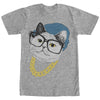 Men's Lost Gods Cat in Chain  Adult T-Shirt