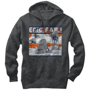 Men's Star Wars AT-AT Epic Fail  Adult Pull Over Hoodie