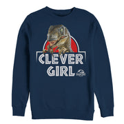 Men's Jurassic Park Clever Girl Raptor  Adult Sweatshirt