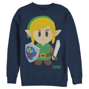 Men's Nintendo Legend of Zelda Link's Awakening Avatar  Adult Sweatshirt