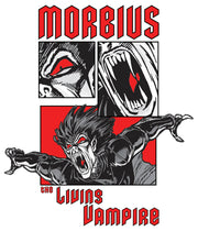 Men's Marvel Morbius Panels  Adult Baseball Tee