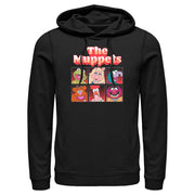 Men's The Muppets Boxed Characters  Adult Pull Over Hoodie