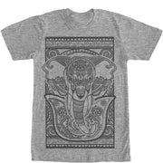 Men's Lost Gods Elephant Tribal Print  Adult T-Shirt