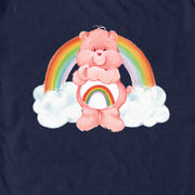 Men's Care Bears Rainbow Cheer Bear  Adult T-Shirt