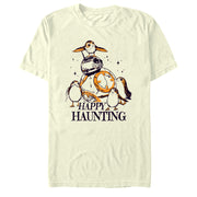 Men's Star Wars Halloween Happy Haunting  Adult T-Shirt