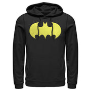 Men's Batman Logo Classic Wing  Adult Pull Over Hoodie