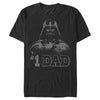 Men's Star Wars Number One Dad Darth Vader  Adult T-Shirt