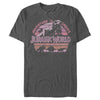 Men's Jurassic World Retro Adventure is Calling  Adult T-Shirt