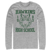 Men's Stranger Things Hawkins High School Tiger 1983  Adult Long Sleeve Shirt