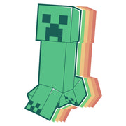 Men's Minecraft Colorful Creeper  Adult T-Shirt