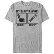 Men's Lost Gods Best Dad Ever Awards  Adult T-Shirt