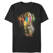 Men's Marvel Avengers: Endgame Thanos Spray Paint Glove  Adult T-Shirt