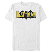 Men's Batman Logo Vintage  Adult T-Shirt