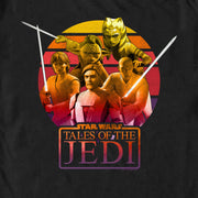 Men's Star Wars: Tales of the Jedi Ombre Group  Adult T-Shirt