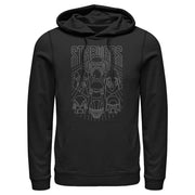 Men's Star Wars: The Rise of Skywalker Dark Side Streak  Adult Pull Over Hoodie