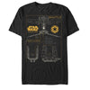 Men's Star Wars Rogue One Galactic Empire Cargo Transport  Adult T-Shirt