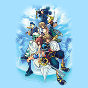 Men's Kingdom Hearts 2 Box Art  Adult T-Shirt