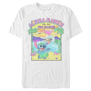 Men's Lilo & Stitch Aloha Hawaii Come Visit the Islands  Adult T-Shirt