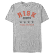 Men's Risk Star Collegiate  Adult T-Shirt