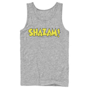 Men's Justice League Shazam Logo  Adult Tank Top