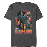 Men's Marvel Avengers: Avengers: Infinity War Star-Lord Portrait  Adult T-Shirt