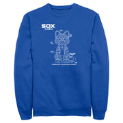 Men's Lightyear Sox Blueprint  Adult Sweatshirt