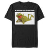 Men's The Muppets Kermit Meme  Adult T-Shirt