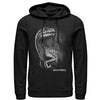 Men's Jurassic World Sly Velociraptor  Adult Pull Over Hoodie