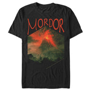 Men's The Lord of the Rings Fellowship of the Ring Mordor Mount Doom  Adult T-Shirt