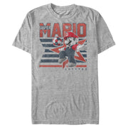 Men's Nintendo Super Mario Soccer 1985  Adult T-Shirt