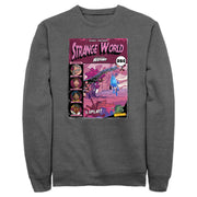 Men's Strange World Comic Book Cover  Adult Sweatshirt